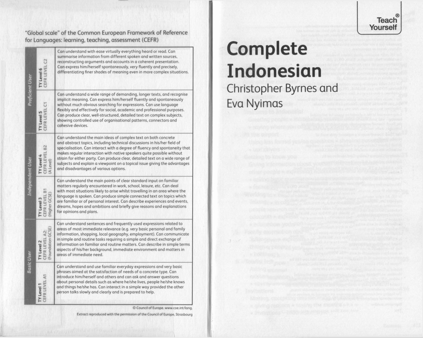 Teach Yourself Complete Indonesian by Unknown