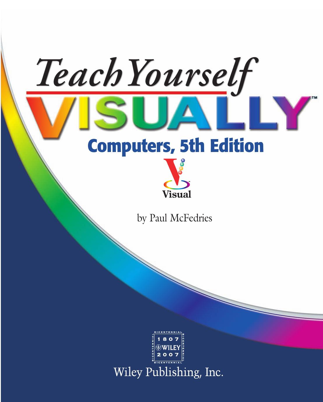 Teach Yourself VISUALLY Computers by Paul McFedries