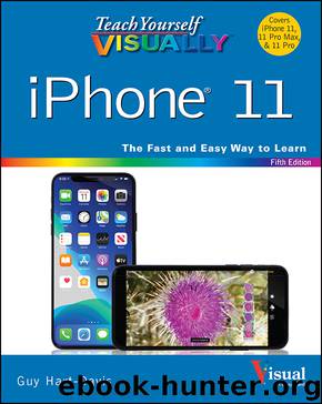 Teach Yourself VISUALLY iPhone 11, 11Pro, and 11 Pro Max by Guy Hart-Davis