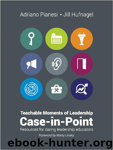 Teachable Moments of Leadership: Case-in-Point resources for daring leadership educators by Adriano Pianesi & Jill Hufnagel