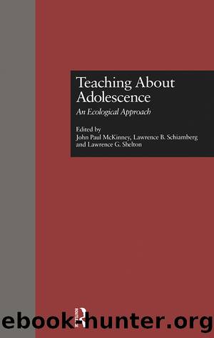 Teaching About Adolescence by unknow