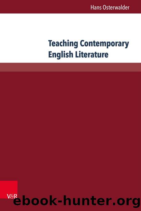 Teaching Contemporary English Literature (9783737005760) by Unknown