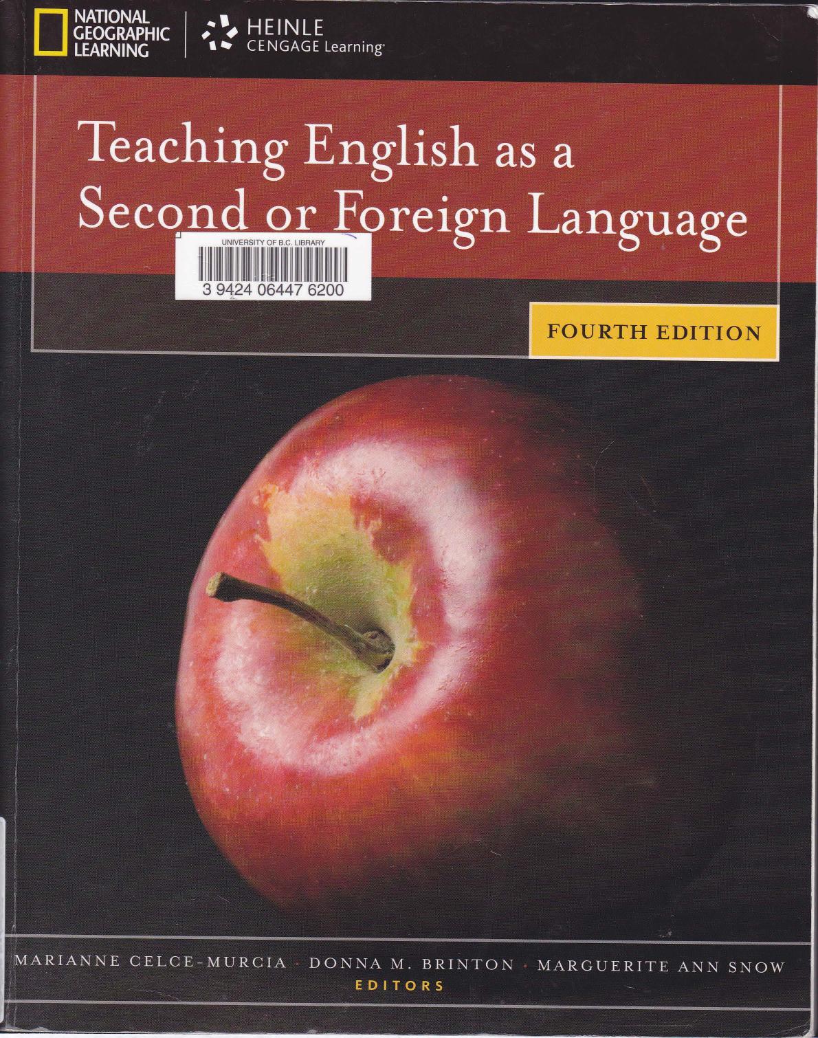Teaching English as a Second or Foreign Language, 4th Edition (National Geographic Learning) by Unknown