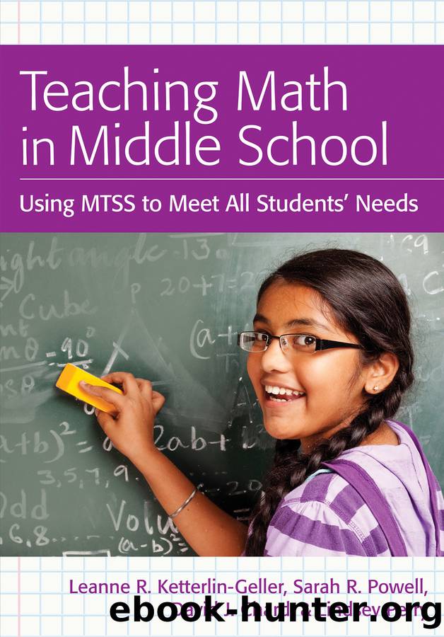 Teaching Math in Middle School by Unknown