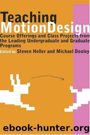 Teaching Motion Design by Steven Heller & Michael Dooley