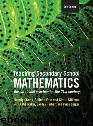Teaching Secondary School Mathematics by Merrilyn Goos