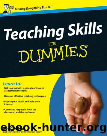 Teaching Skills For Dummies by Sue Cowley