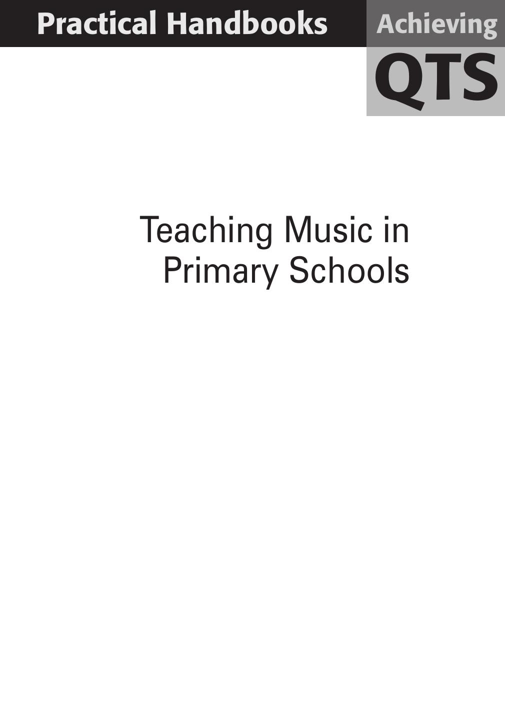 Teaching music in primary schools by Patrick Jones; Christine Robson