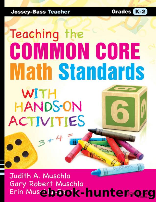 Teaching the Common Core Math Standards K-2 by Muschla Judith A