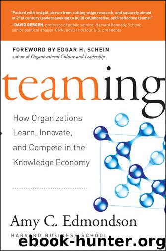 Teaming: How Organizations Learn, Innovate, and Compete in the Knowledge Economy by Amy C. Edmondson