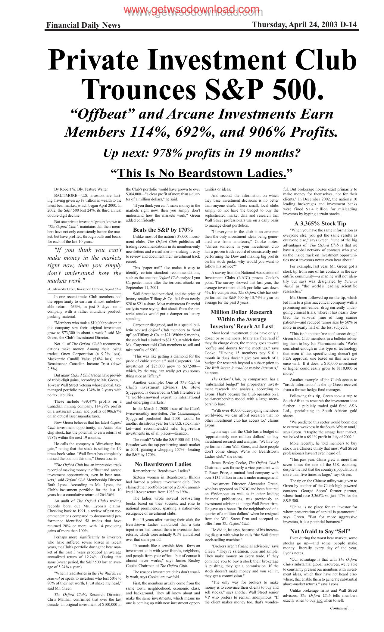 Tear Sheet by Kathy
