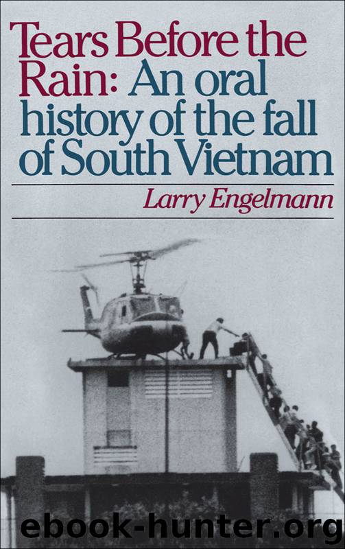 Tears Before the Rain by LARRY ENGELMANN