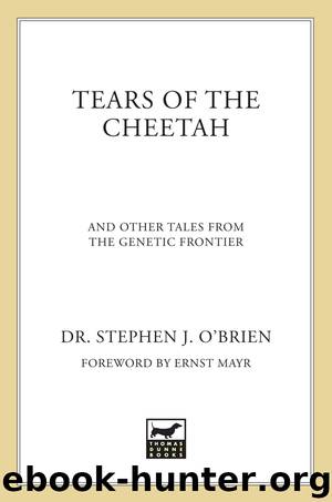 Tears of the Cheetah by Stephen J. O'Brien