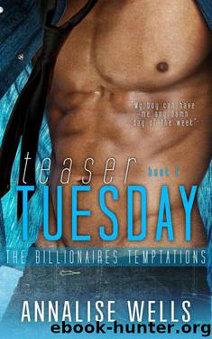 Teaser Tuesday (The Billionaires Temptations Book 2) by Wells Annalise
