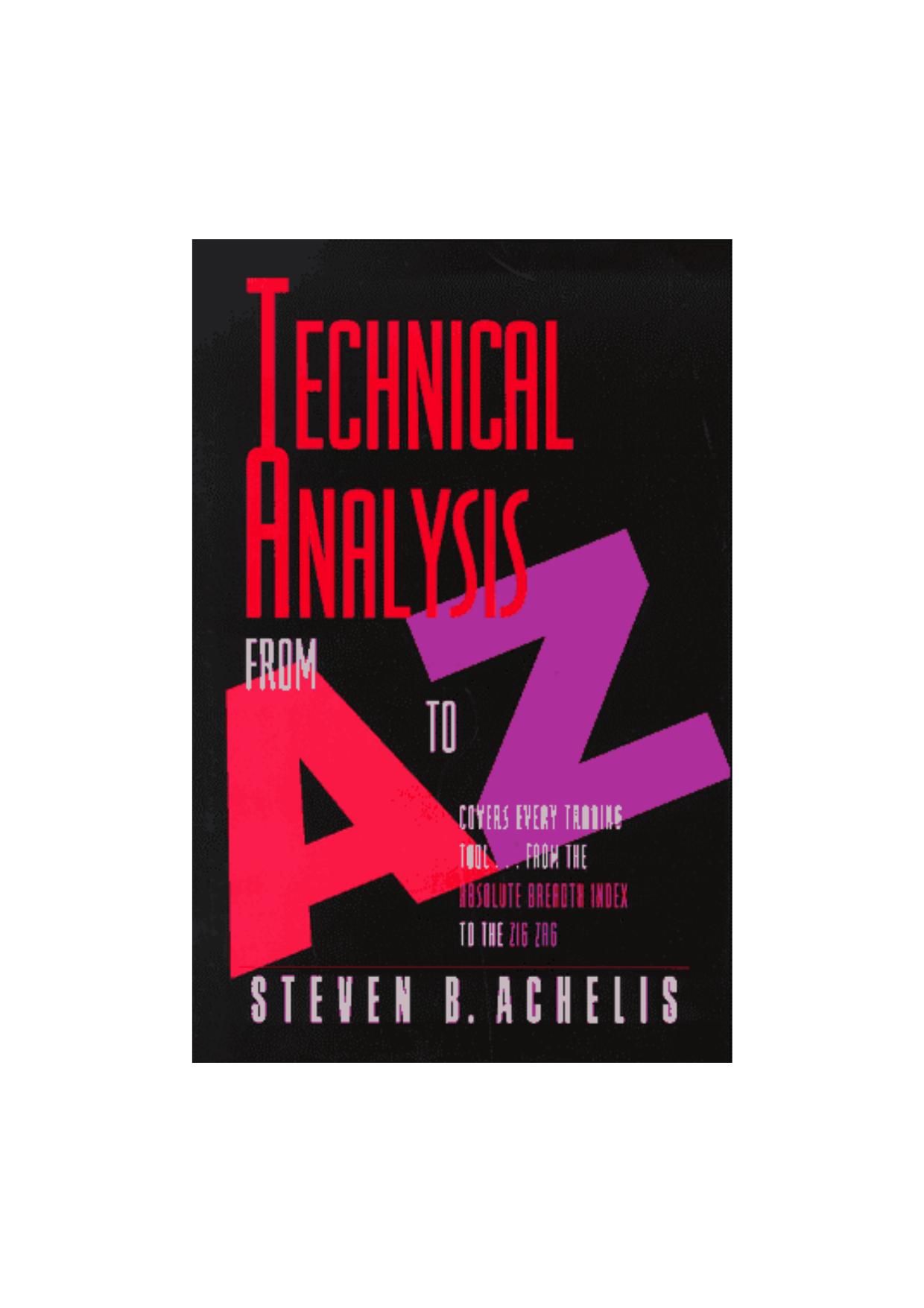 Technical Analysis from A to Z by Unknown