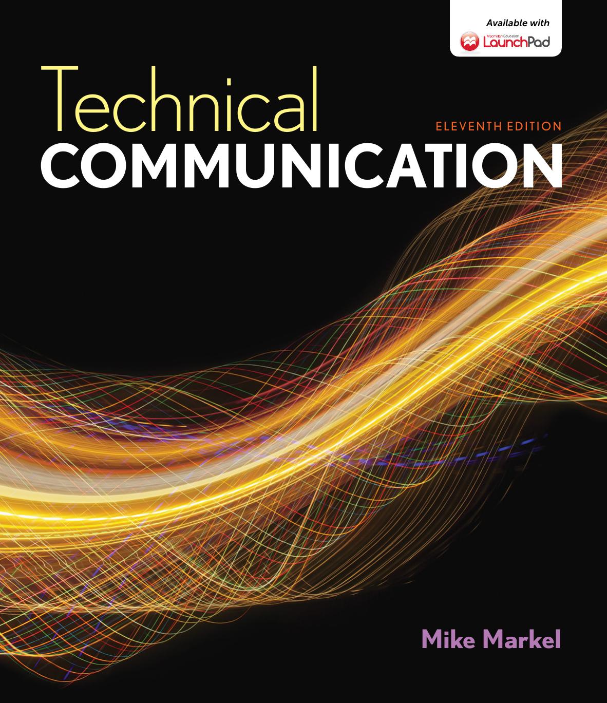 Technical Communication (11th Ed) by Mike Markel