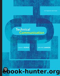 Technical Communication, 15e by John M. Lannon & Laura J. Gurak