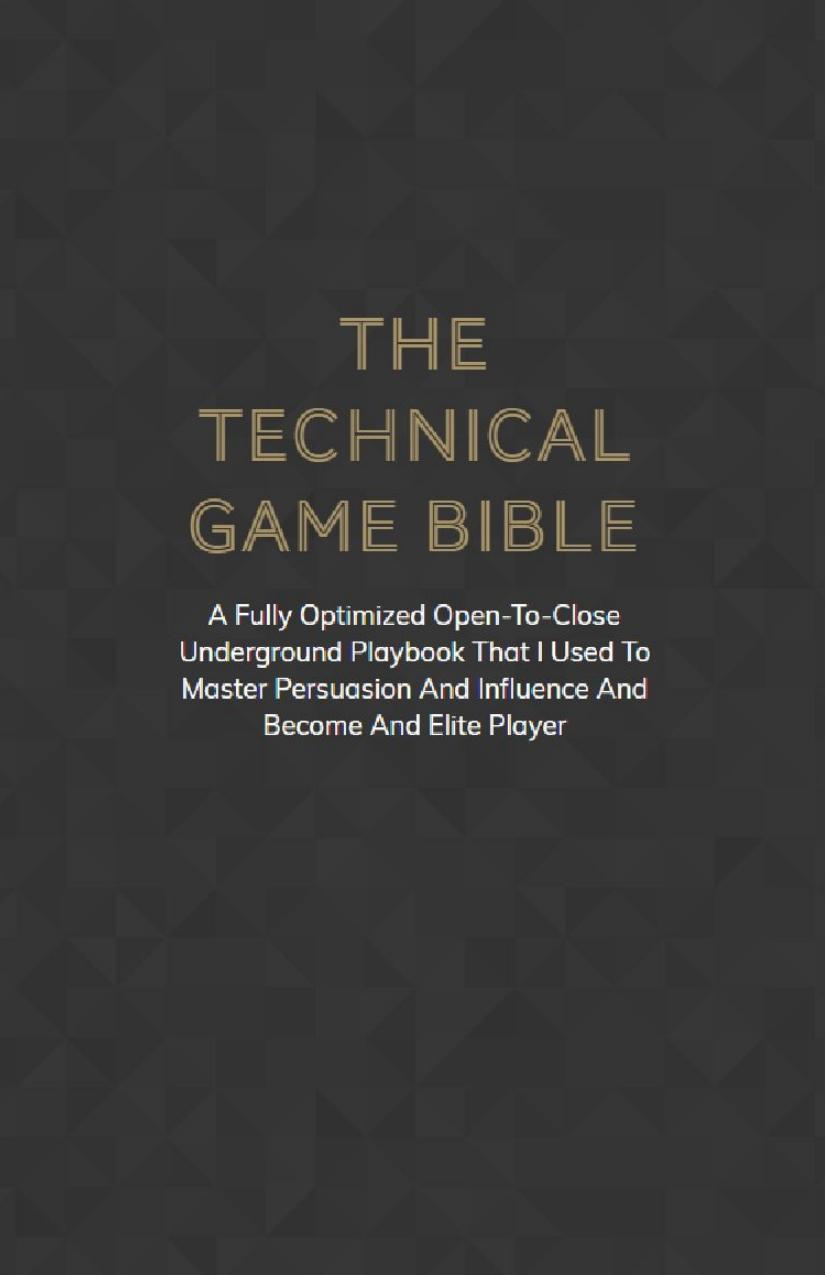 Technical Game Bible by Saul Tee