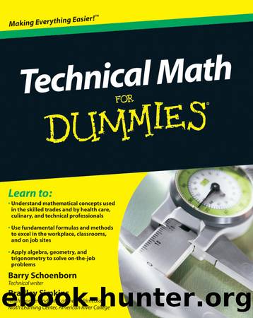 Technical Math For Dummies by Barry Schoenborn