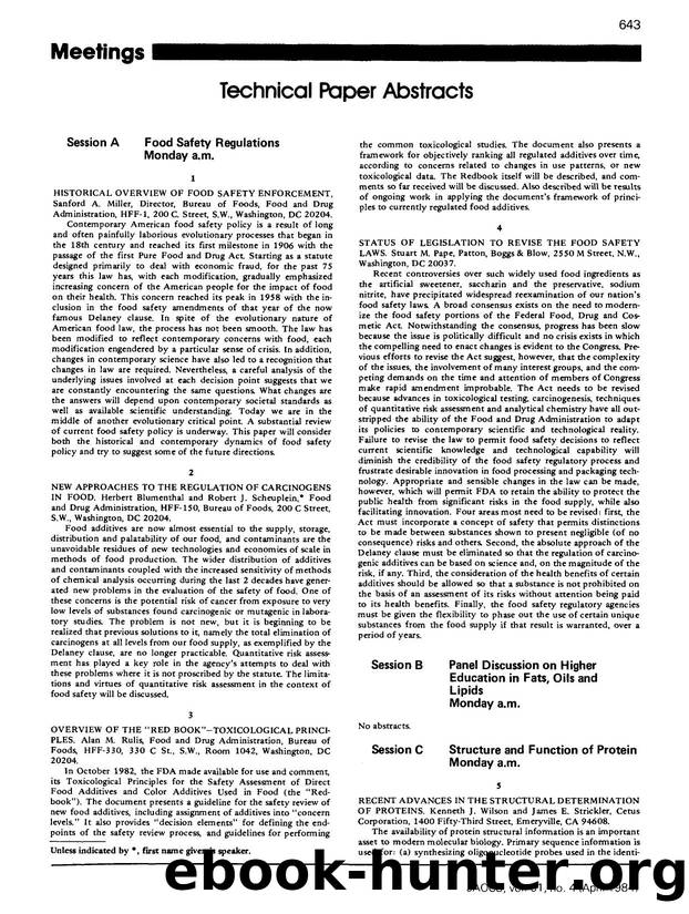 Technical paper abstracts by Unknown