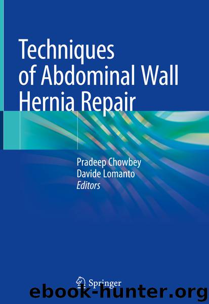 Techniques of Abdominal Wall Hernia Repair by Unknown
