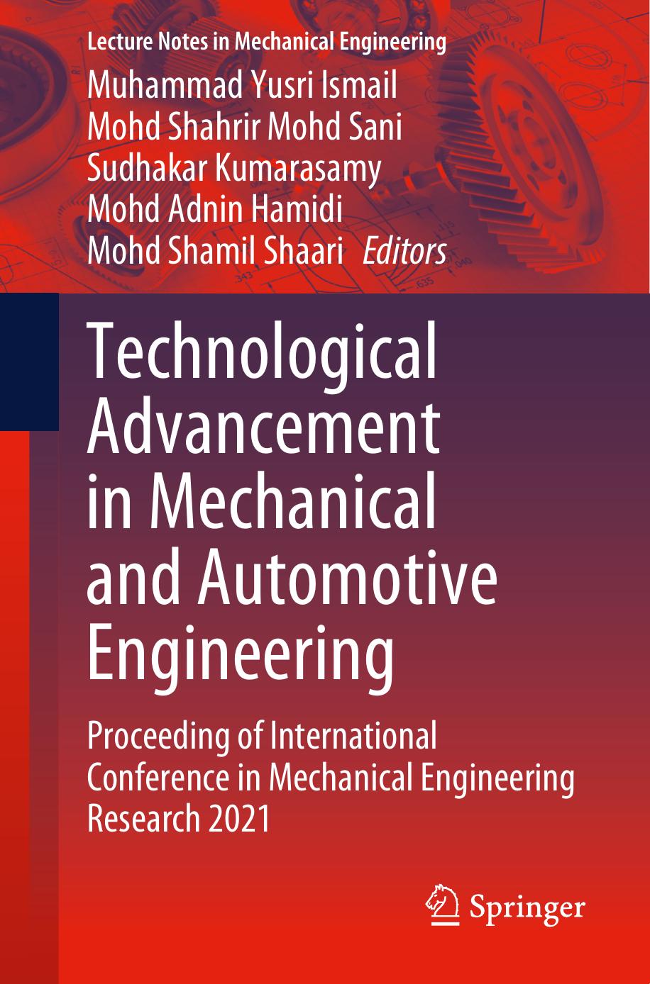 Technological Advancement in Mechanical and Automo... by Unknown