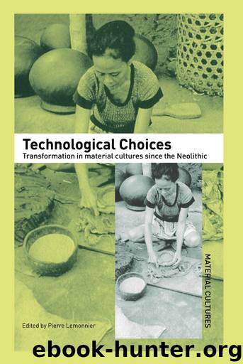 Technological Choices by Lemonnier Pierre