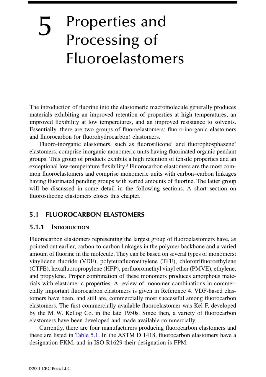 Technology of Fluoropolymers by Drobny Jiri George