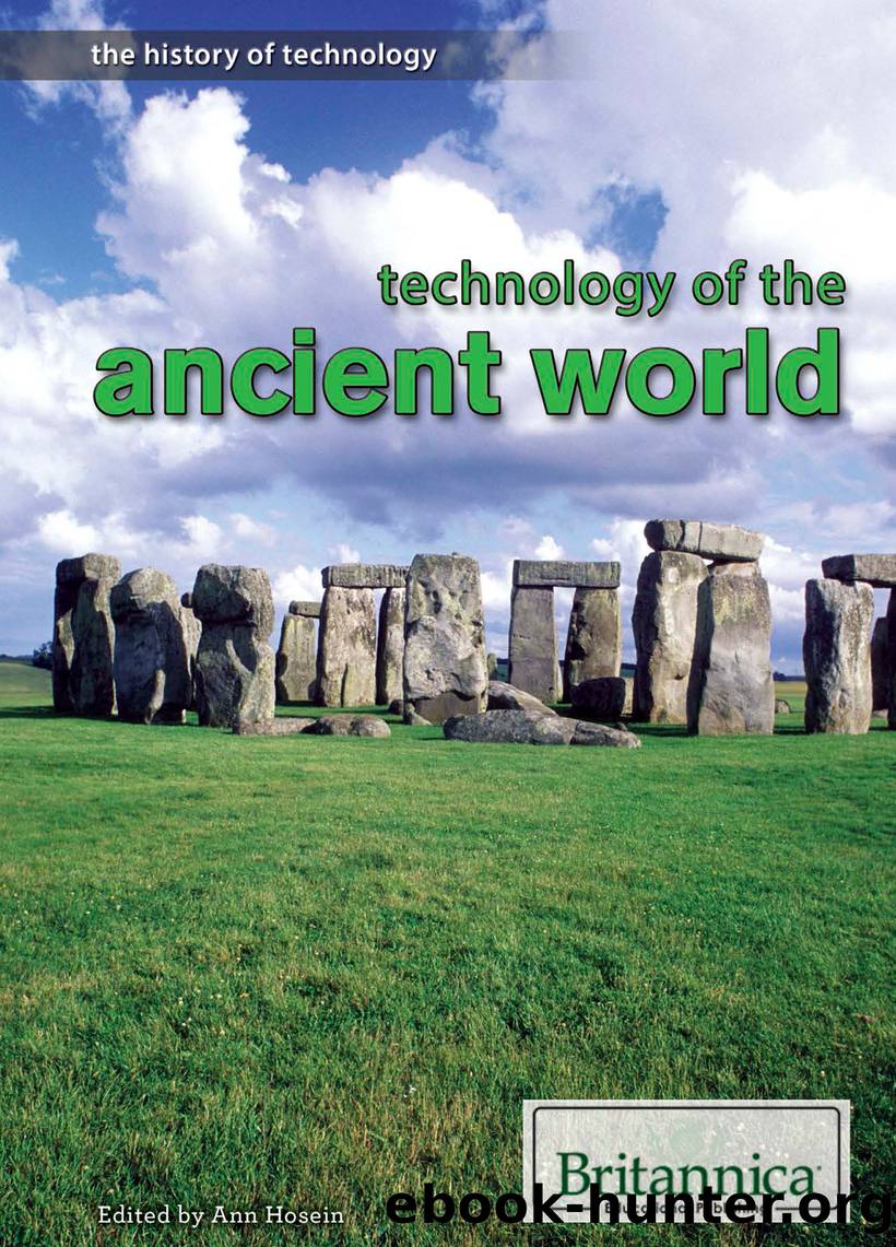 Technology of the Ancient World by Hosein Ann;Baptiste Tracey;