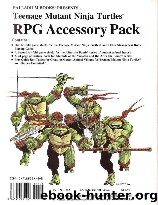 Teenage Mutant Ninja Turtles & Other Strangeness by Accessory Pack
