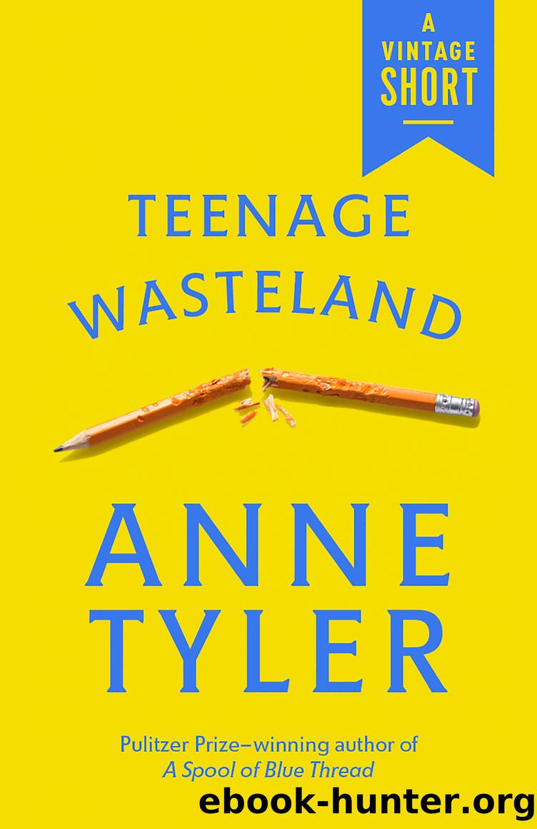 Teenage Wasteland by Anne Tyler