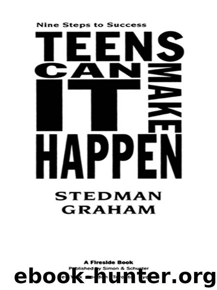 Teens Can Make it Happen by Stedman Graham
