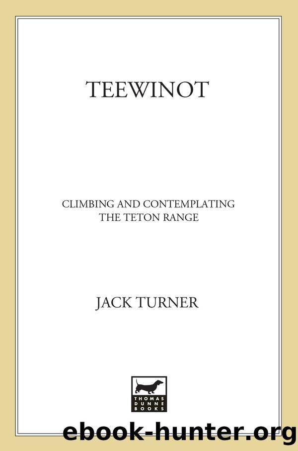 Teewinot by Jack Turner