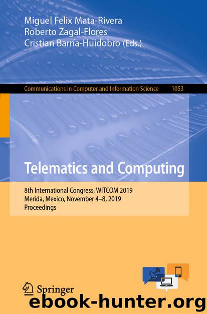 Telematics and Computing by Unknown