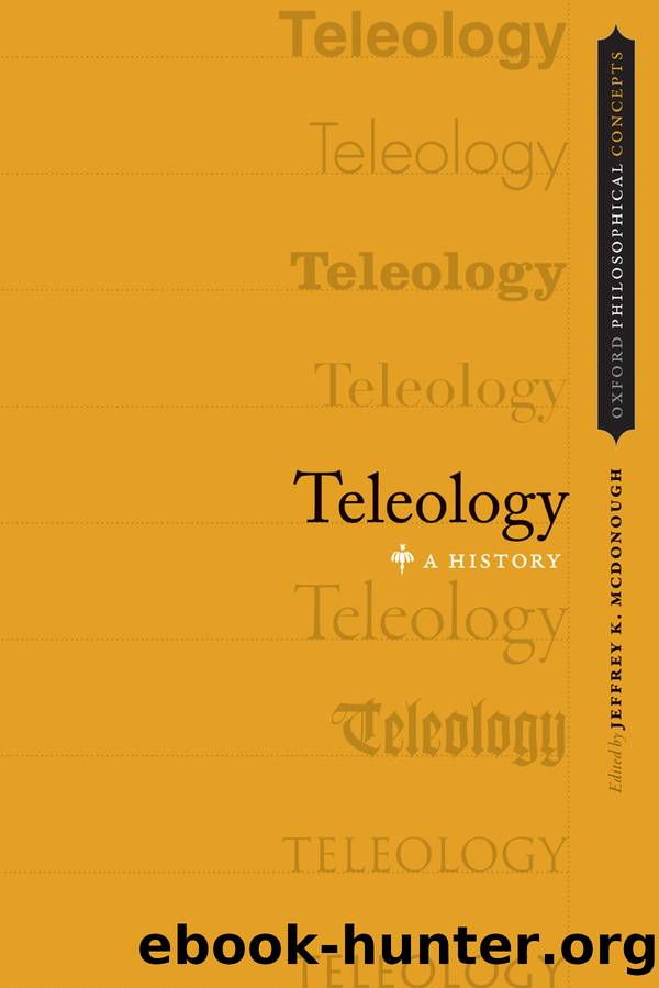 Teleology by Jeffrey K. McDonough