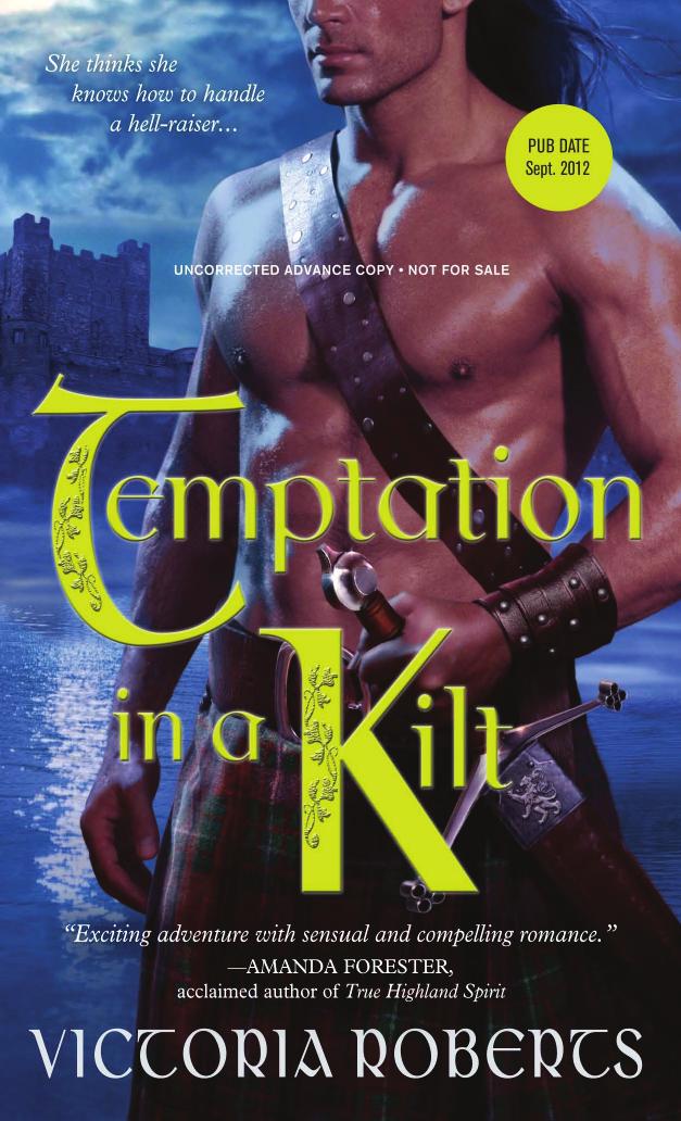 Temptation in a Kilt by Victoria Roberts