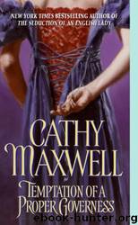 Temptation of a Proper Governess by Cathy Maxwell