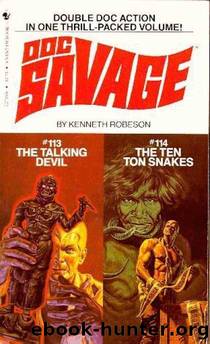 Ten Ton Snakes by Kenneth Robeson