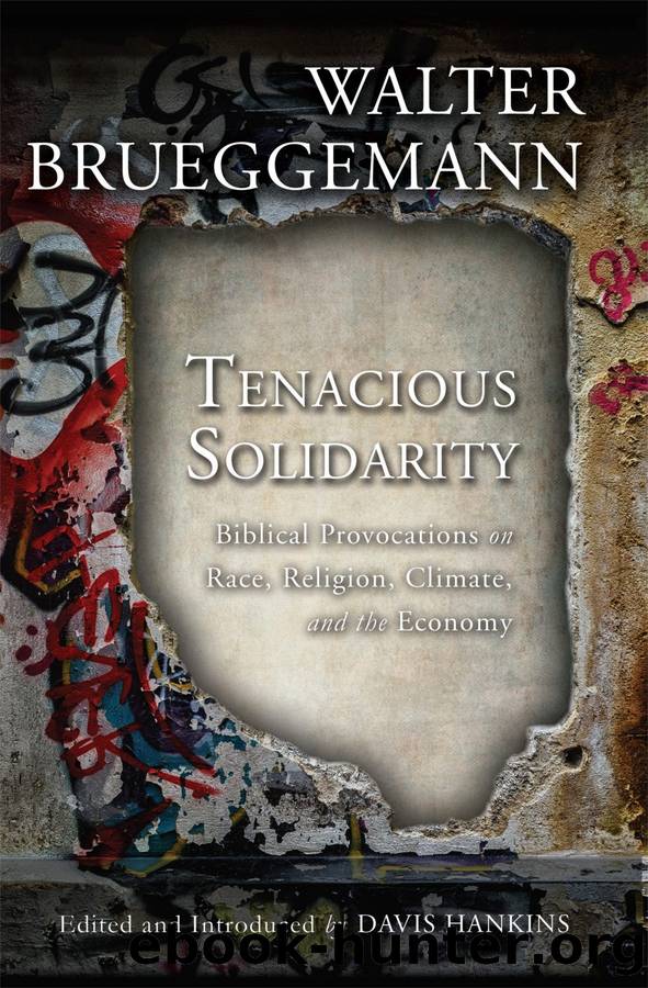 Tenacious Solidarity by Walter Brueggemann