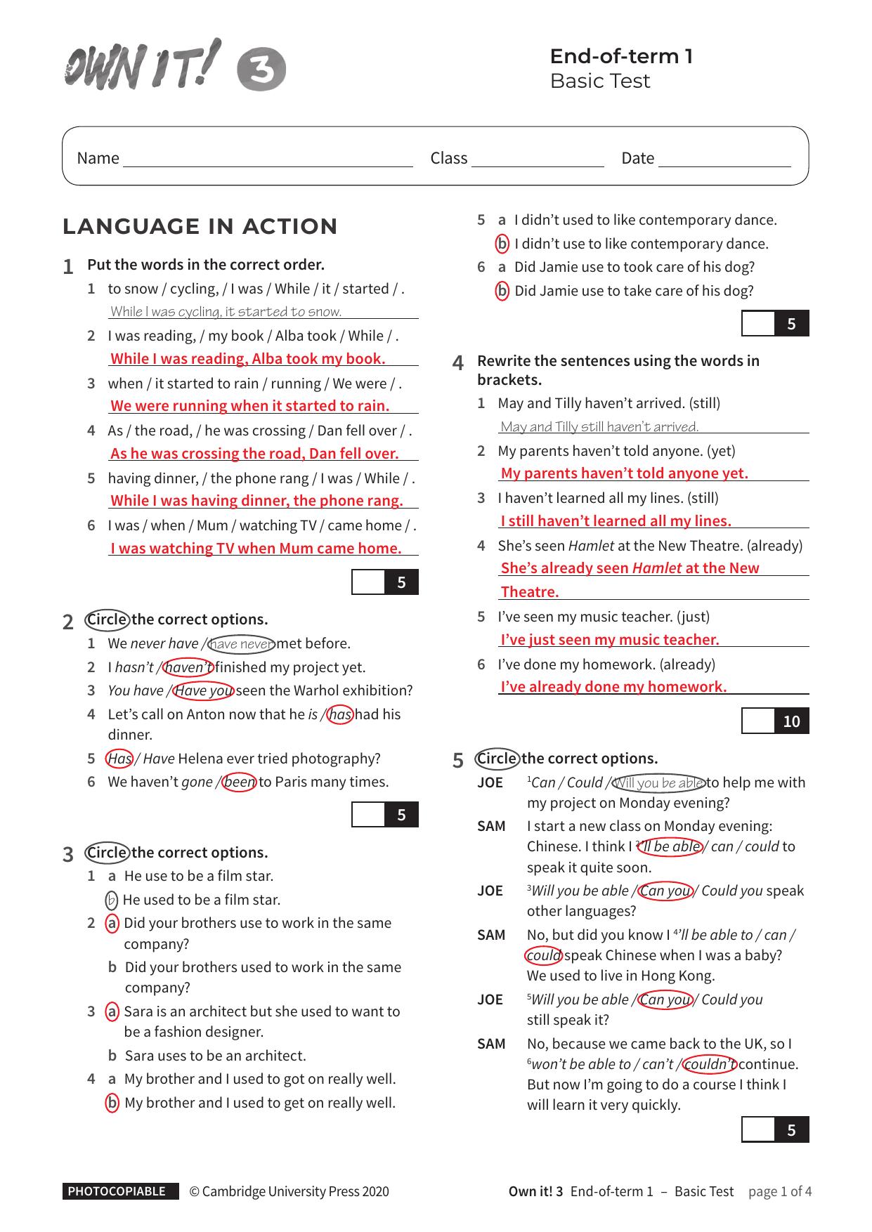 Term1 Basic with answers by Unknown
