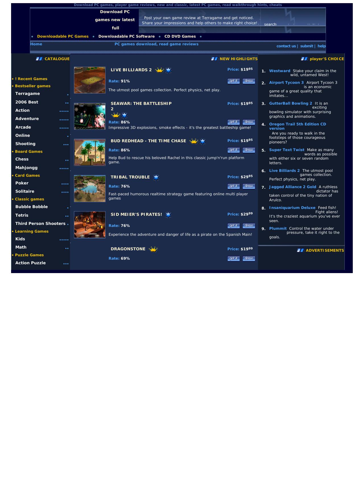 TerraGame Online Pc Game Collection. by Best of Kuszter's Collection