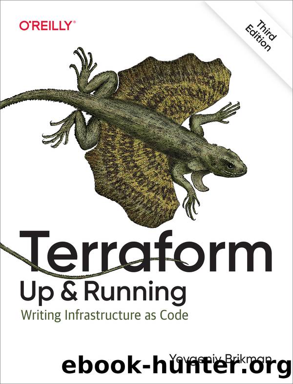 Terraform : Up and Running (9781098116705) by Brikman Yevgeniy