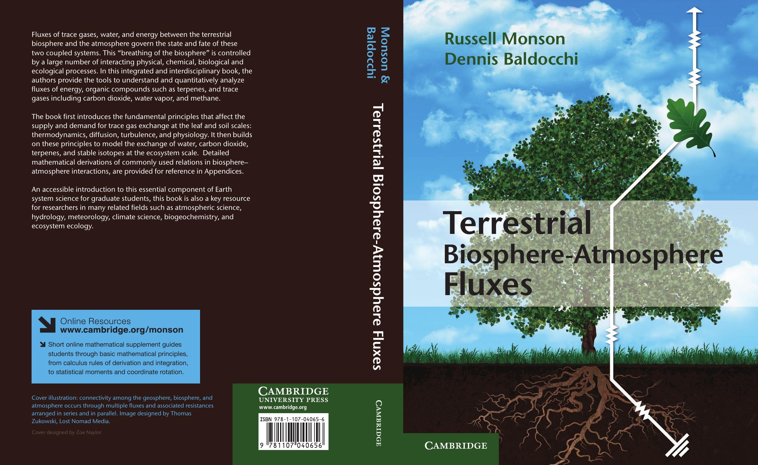 Terrestrial Biosphere-Atmosphere Fluxes by Monson R. Baldocchi D