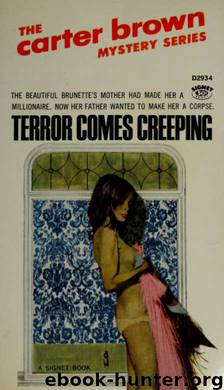 Terror Comes Creeping by Carter Brown