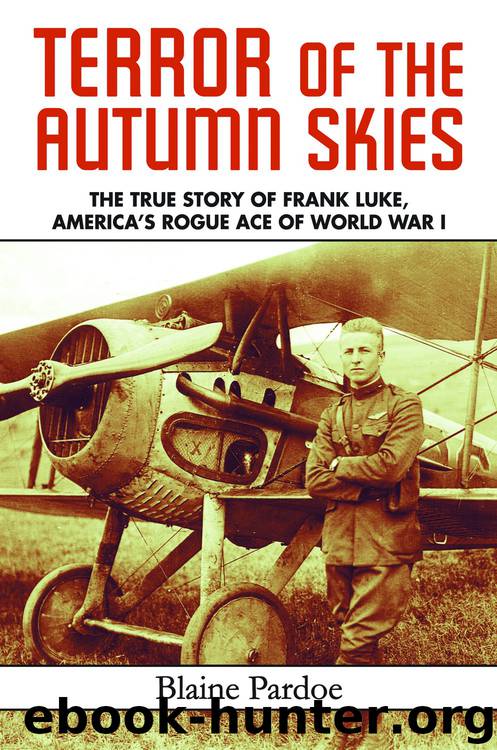 Terror of the Autumn Skies by Blaine Pardoe