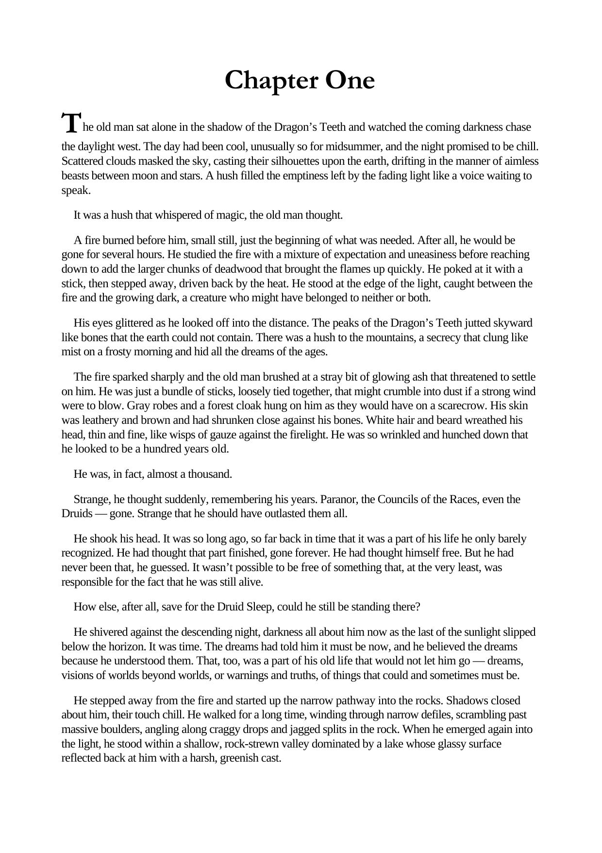 Terry Brooks - Heritage 01 by The Scions of Shannara