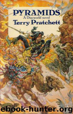 Terry Pratchett by Pyramids