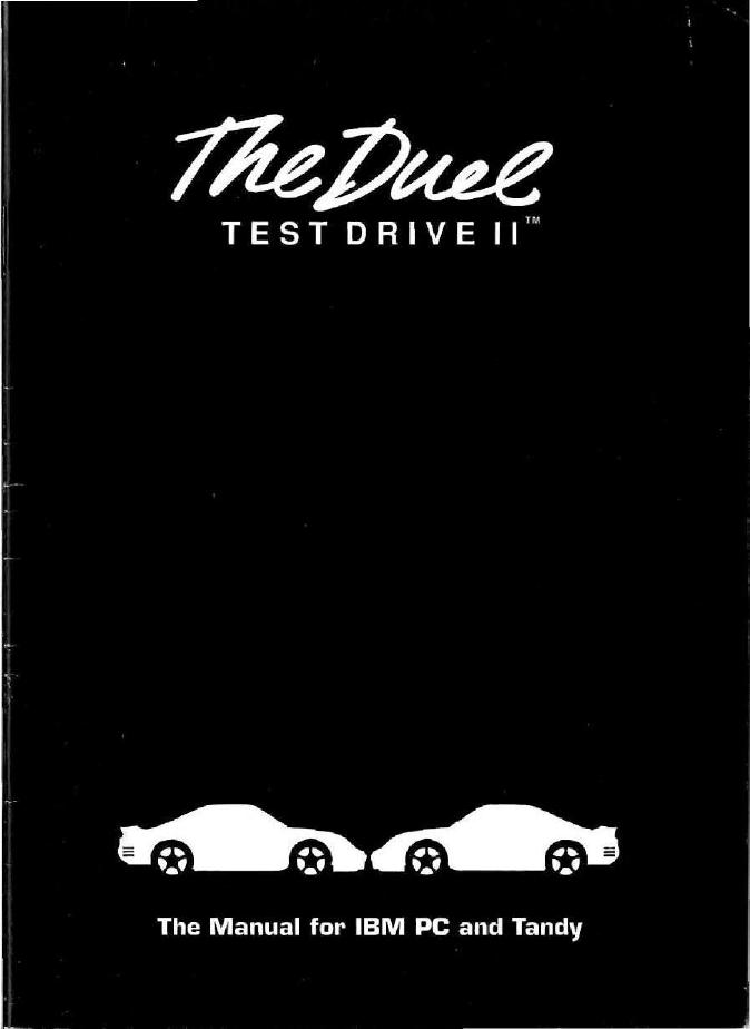 Test Drive II The Duel Manual by The Collection (1990)
