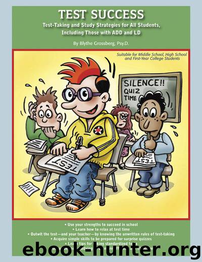 Test Success by Blythe Grossberg PsyD