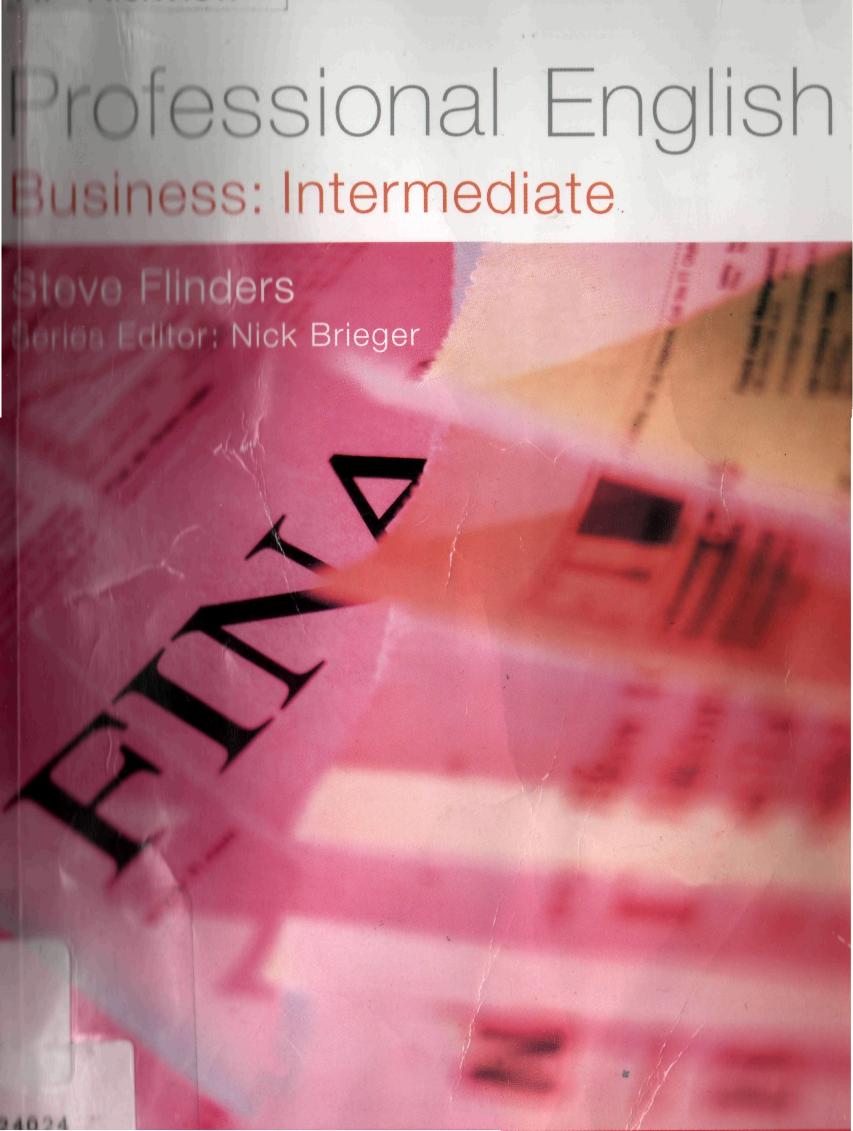 Test Your Professional English: Business Intermediate by Flinders Steve